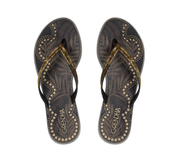 Chinelo Feminino Grendha Amor Em Flor - modelo do par